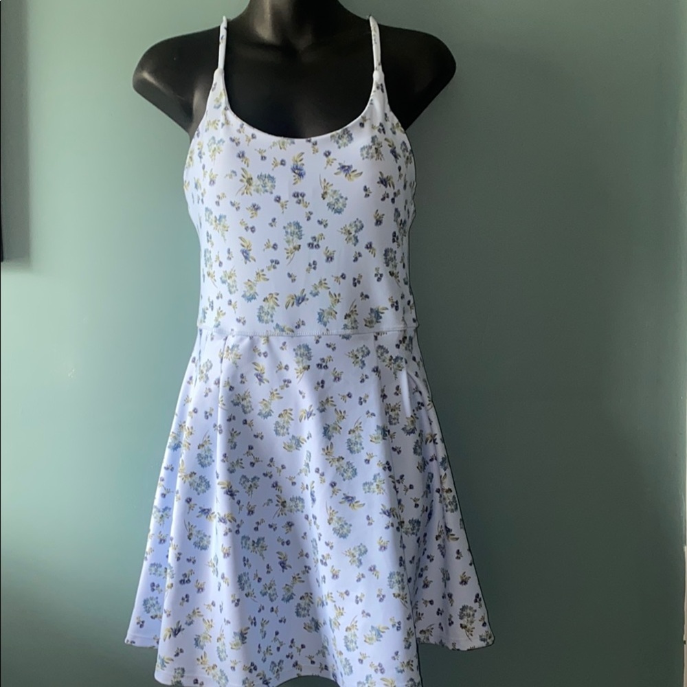 Floral Spaghetti Strap Dress